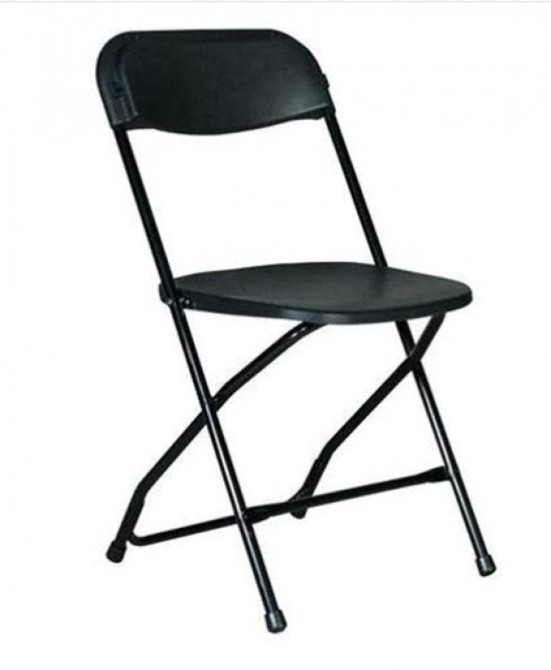 Black Folding Chair