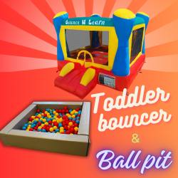 Toddler Bounce House + Ball Pit