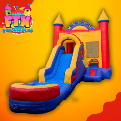 Sunshine Bounce House Slide (Wet/Dry)