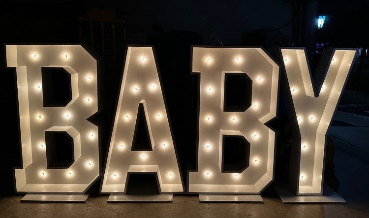 BABY Marquee Set