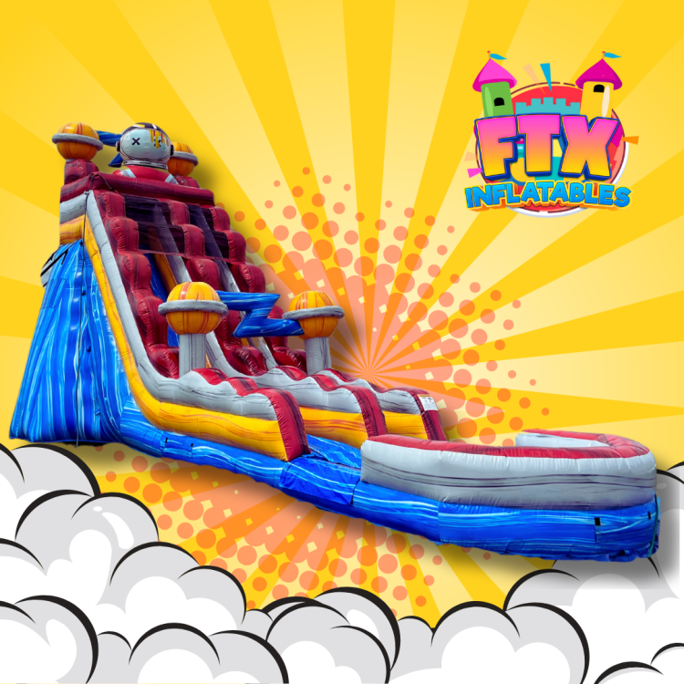 20' Astronaut Waterslide