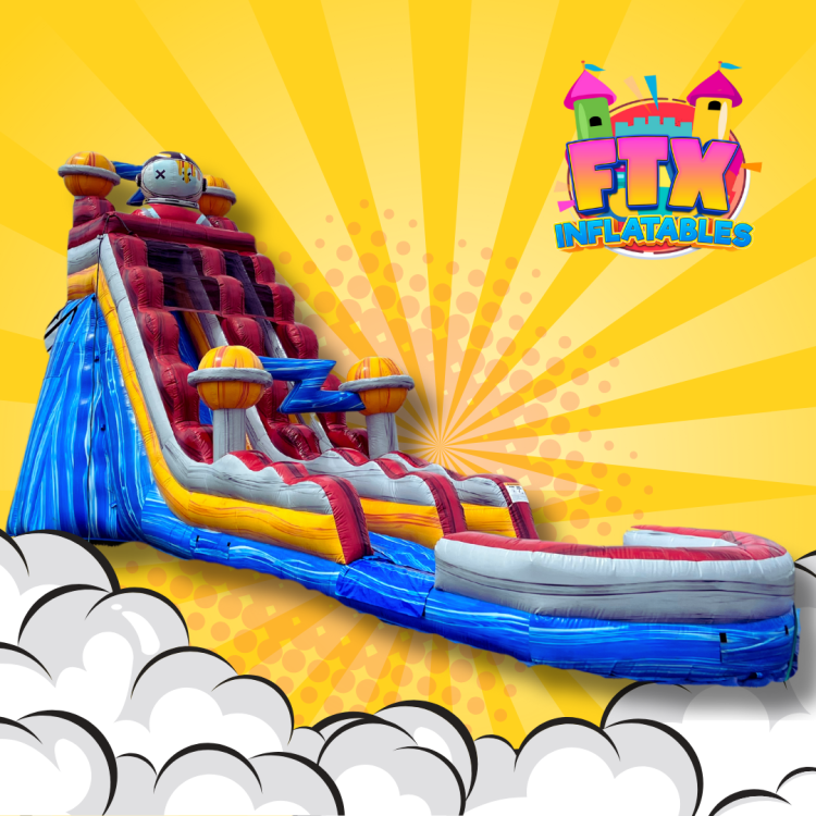 20' Astronaut Waterslide