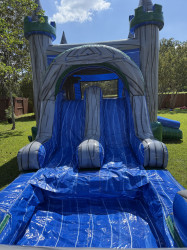 lucky20bounce20house20combo202 1760582418 Lucky Emerald Dual Lane (Wet/Dry)