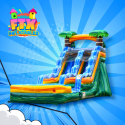 15' Cali Palms Water Slide