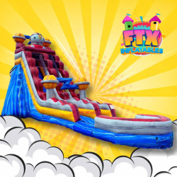 20' Astronaut Water Slide